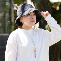 AKOMEYA TOKYO/ Nine Tailor Canna Hat チャコールグレー