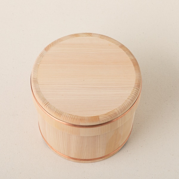 品質満点 Apple Mint木曽工芸 おひつ 江戸型 日本製 木製 さわら 3合用