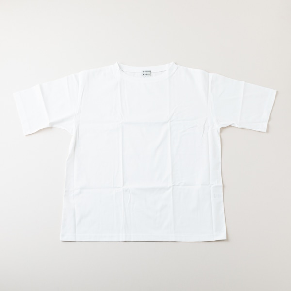 AKOMEYA TOKYO/ steteco　DRYストレッチワイドTシャツ　Ｌ　ホワイト