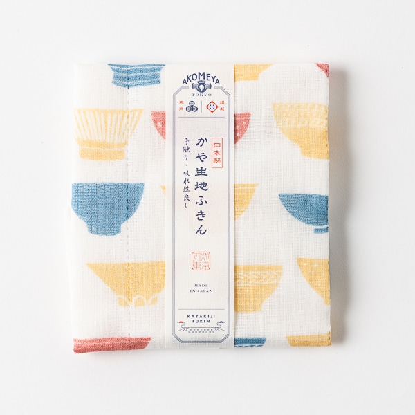 AKOMEYA TOKYO/ かや生地ふきん 5枚セット