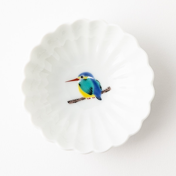 レア物あり21個〈地域限定キューピー〉修学旅行生 男女/クリオネ/九谷焼 他 九谷焼 ちゅんちゅん小付 翡翠（かわせみ）(かわせみ): 食器｜AKOMEYA