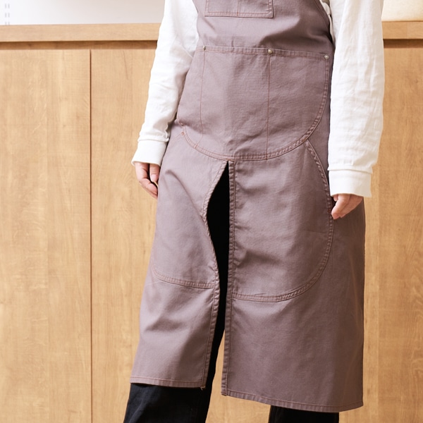 AKOMEYA TOKYO/ NAPRON SPLIT APRON グレー