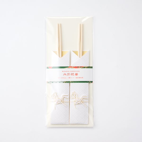 AKOMEYA TOKYO/ 午 水引祝箸 2膳入 金白