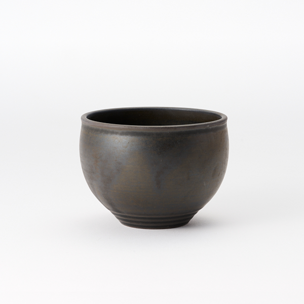 茶かざり抹茶碗 桜 黒