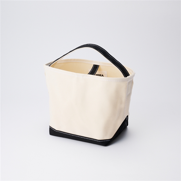 TEMBEA/ CUBE TOTE BASIC NATURAL×BLACK(NATURAL×BLACK): ファッション