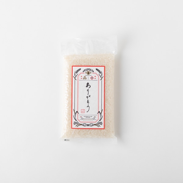 AKOMEYA TOKYO/ 令和7年産 メッセージ米(ありがとう) 長野県中野産 小柳農園 風さやか (白米・あっさり) 2合 特別栽培米