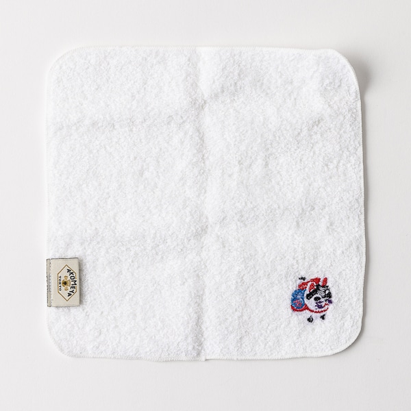 AKOMEYA TOKYO/ 旅する刺繍ミニタオル 犬張り子(東京)