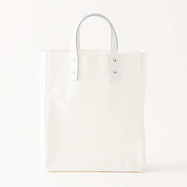 TEMBEA/ PAPER TOTE HIMAA LOGO WHITE(WHITE): ファッション