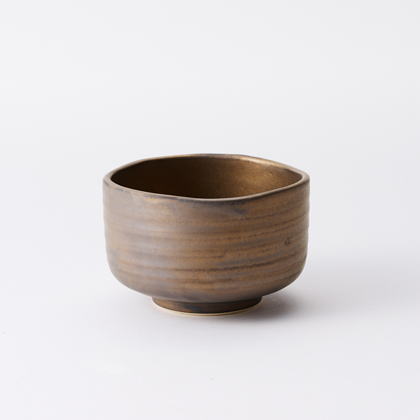 AKOMEYA TOKYO/ 波佐見焼 野点抹茶碗 3点セット 金泥釉(金泥釉