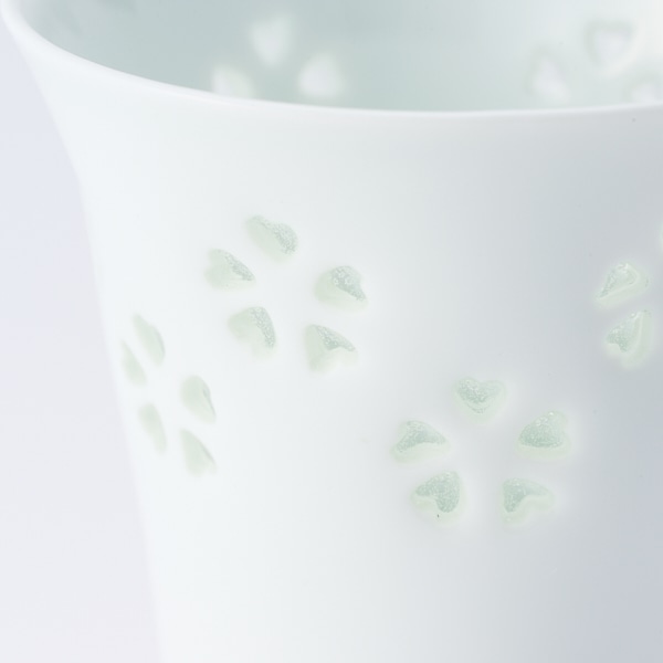 AKOMEYA TOKYO/ 水晶彫 冷酒杯 花詰