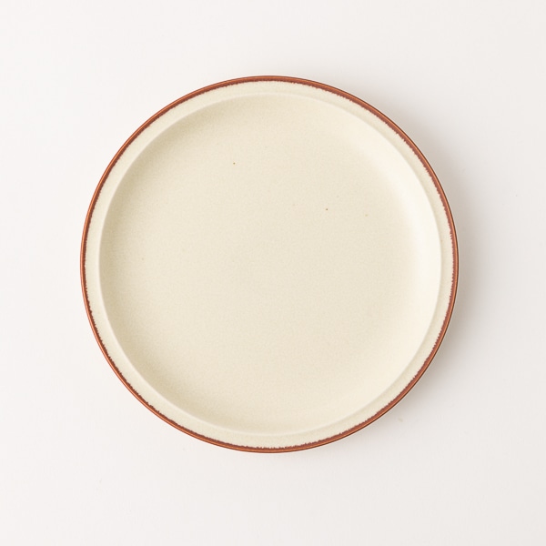 AKOMEYA TOKYO/ラインリム プレートS(16cm) WHT(プレートS(16cm) WHT): 食器|AKOMEYA TOKYO スリーライン ミート皿 24cm ピュール 日本製 MT-170PU