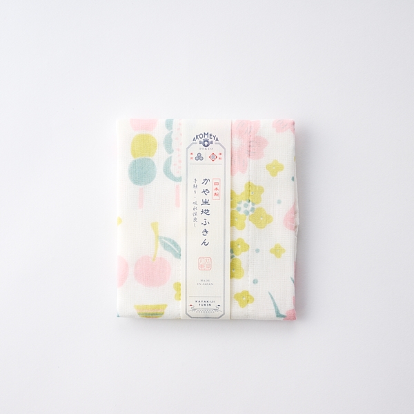 AKOMEYA TOKYO/ かや生地ふきん 春