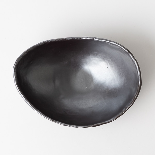 AKOMEYA市 美濃焼 変型鉢 黒(黒): 食器|AKOMEYA TOKYO AKOMEYA市 美濃焼 変型鉢 黒(黒): 食器|AKOMEYA TOKYO