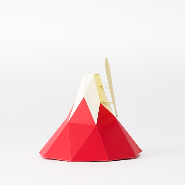 Akatsukiやまもも KAKUKAKU 富士山 赤(赤): インテリア｜AKOMEYA TOKYO