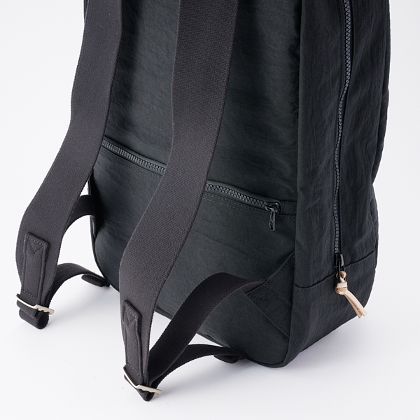 NIZYU KANO/ FUKUI SIWAナイロンリュックM ブラック(ブラック