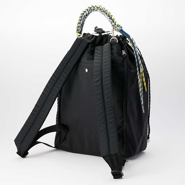 zattu　リュック　ブラック ナイロンラージバックパック【EVERS/エバース】｜zattu（ザッツ