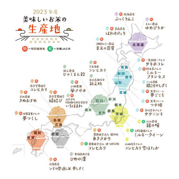 AKOMEYA TOKYO/ 令和7年産 山形県南陽産 黒澤ファーム 夢ごこち (白米