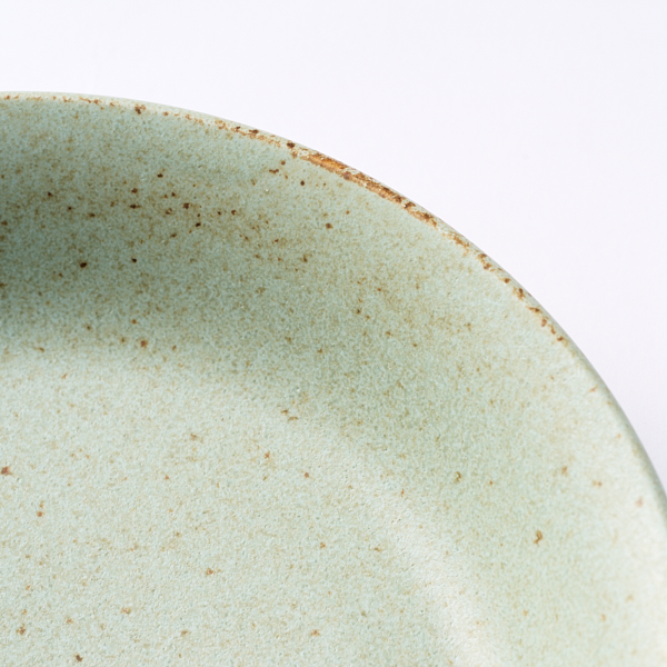 美濃焼陶器市 伊賀グリーンKL型カレー皿