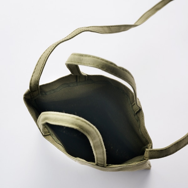 AKOMEYA TOKYO/ ギフトバッグ サコッシュ カーキ