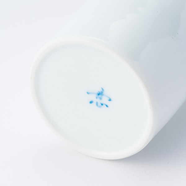 AKOMEYA TOKYO/ 水晶彫 冷酒杯 花詰