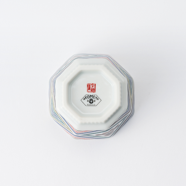 AKOMEYA TOKYO/ 九谷焼 八角小付 福良雀4