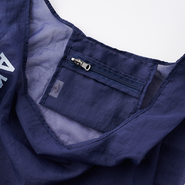 AKOMEYA TOKYO/ コンパクトショッピングバッグ ネイビー