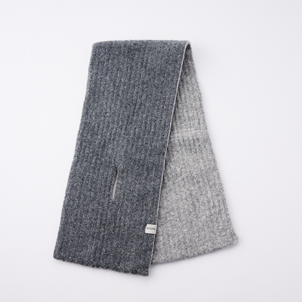 AKOMEYA TOKYO/ ecuvo, リブショートマフラー フーモ