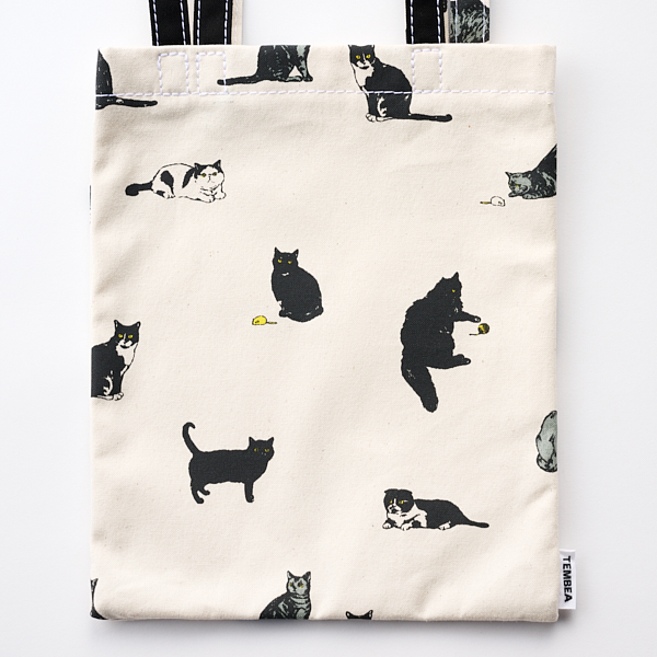 TEMBEA/ 3HANDLE TOTE S CAT ブラック