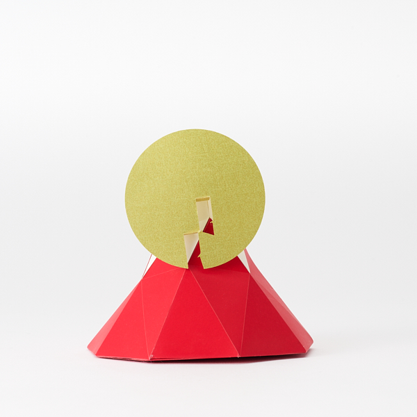 KAKUKAKU 富士山 赤(赤): インテリア｜AKOMEYA TOKYO