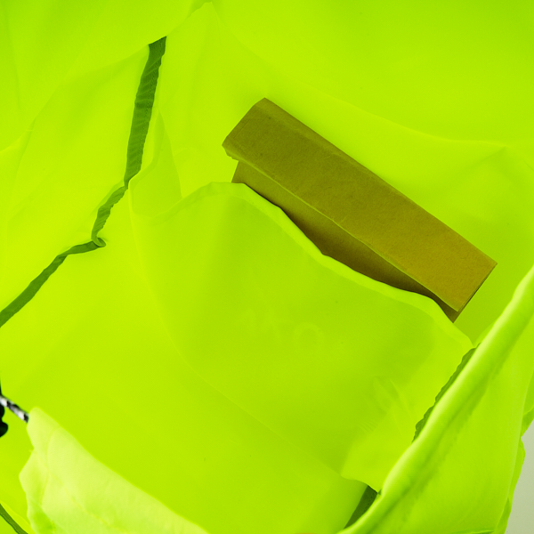 NIZYU KANO/ face別注 ポケッタブル3wayトート 蛍光イエロー