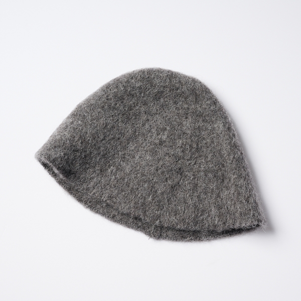 AKOMEYA TOKYO/p cnq riz knit hat グレー(グレー): ファッション
