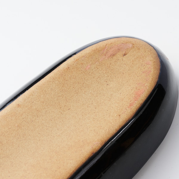 美濃焼陶器市 土物トレーオーバル 漆黒