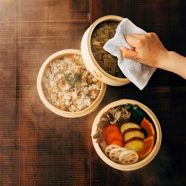 中華せいろ 18cm 蓋 18cm 台所の道具 Akomeya Tokyo