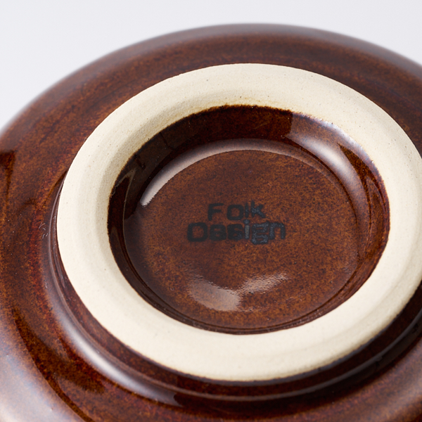 AKOMEYA TOKYO/ 波佐見焼 野点抹茶碗 3点セット 飴茶白唐津流し