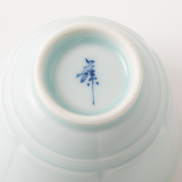 AKOMEYA TOKYO/ 青白磁茶器　煎茶碗有田焼　藤巻製陶