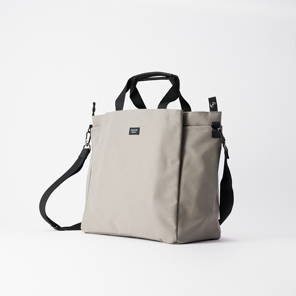 STANDARD SUPPLY/ 2WAY FOLD TOTE グレー(グレー): ファッション