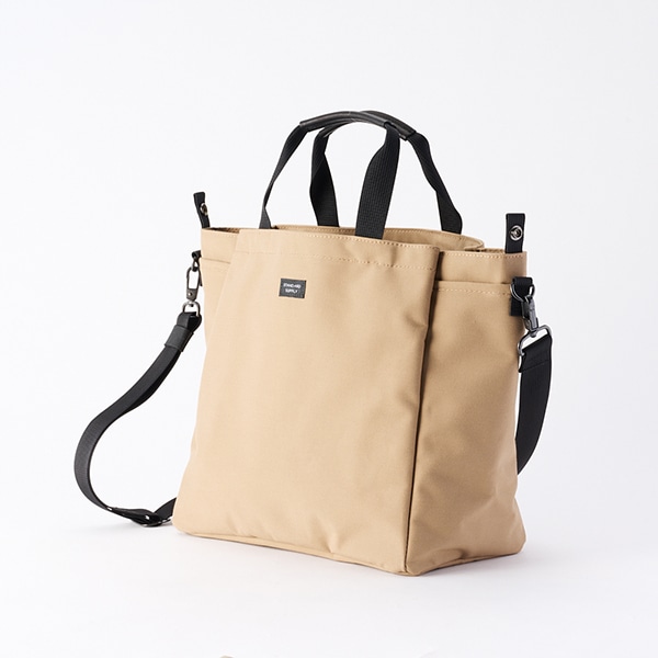 STANDARD SUPPLY/ SIMPLICITY 2WAY FOLD TOTE サンドベージュ