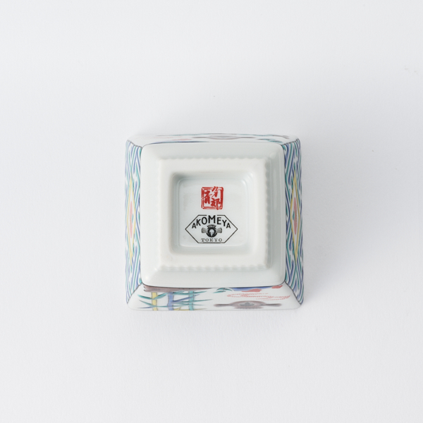 AKOMEYA TOKYO/ 九谷焼 四角小付 福良雀6(福良雀6): 食器｜AKOMEYA TOKYO