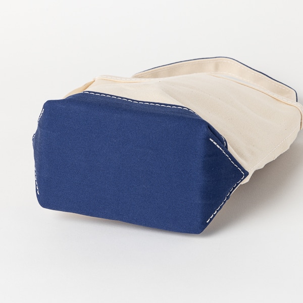 TEMBEA/ BAGUETTE TOTE MINI NATURAL×NAVY(NATURAL×NAVY