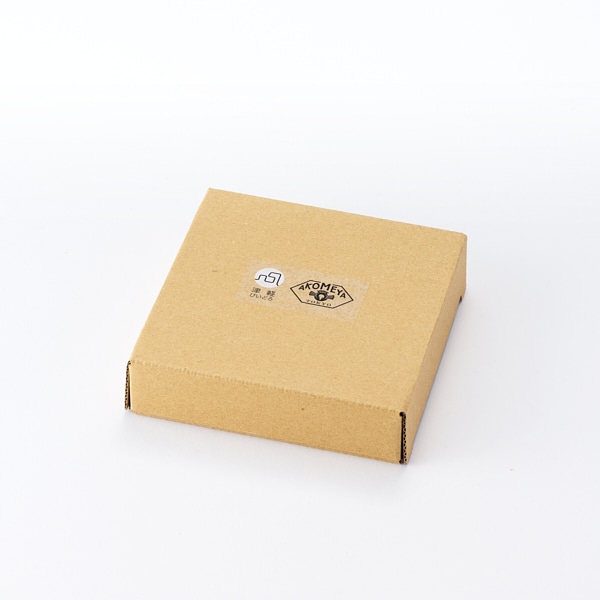 AKOMEYA TOKYO/ 津軽びいどろ ミニプレート 藍鼠