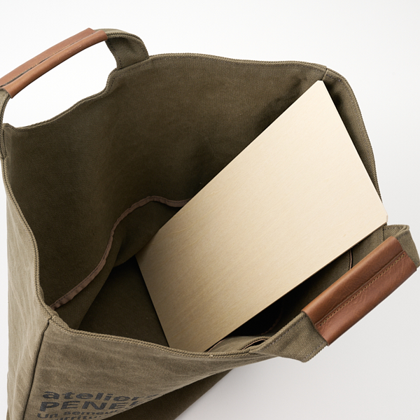 ateliers PENELOPE/ hole Tote L オリーブ(L オリーブ ateliers PENELOPE/ hole Tote L オリーブ(L オリーブ
