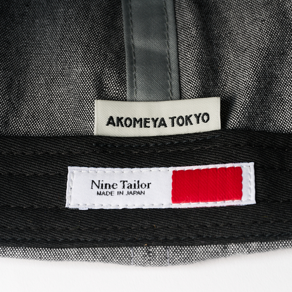 AKOMEYA TOKYO/ Nine Tailor Lymington Cap ダンガリー