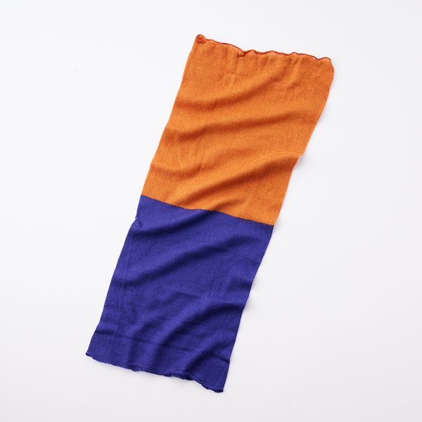 AKOMEYA TOKYO/ KOHARU シルク100％ ネックウォーマー ロイヤル  