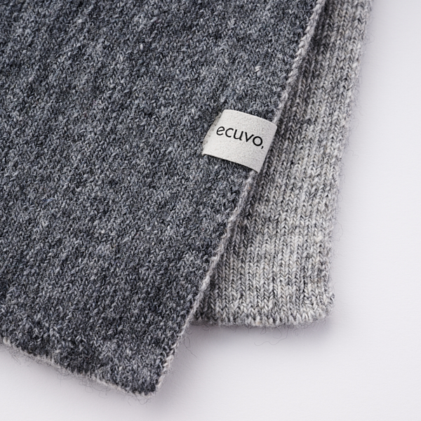 AKOMEYA TOKYO/ ecuvo, リブショートマフラー フーモ