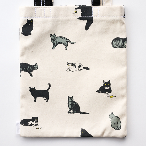 TEMBEA/ 3HANDLE TOTE S CAT ブラック(CATブラック): ファッション