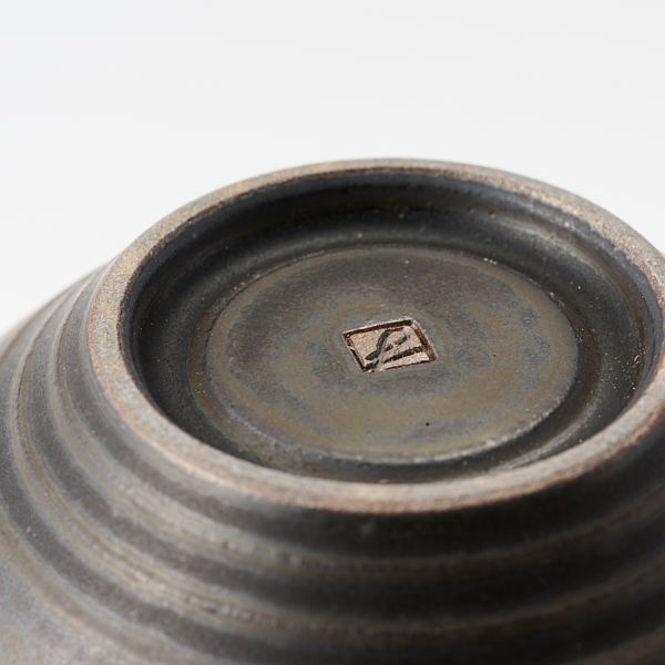 茶かざり抹茶碗 桜 黒