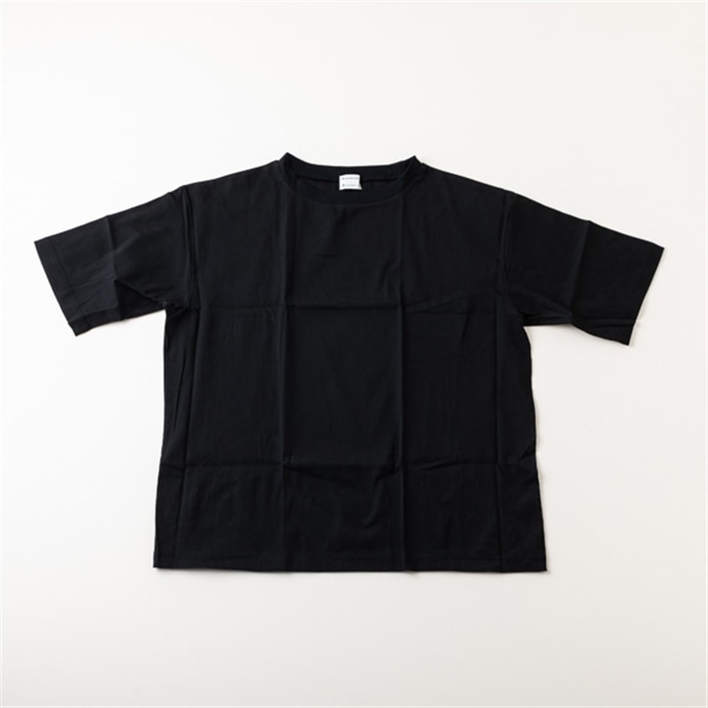 AKOMEYA TOKYO/ steteco DRYストレッチワイドTシャツ ブラック M(M ブラック): ファッション|AKOMEYA TOKYO 贈り物を収集ボタン Tシャツ
