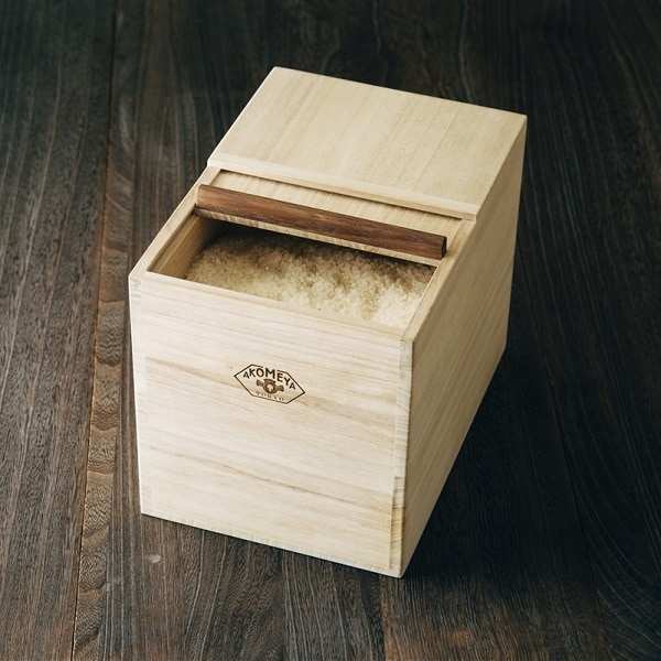 Akomeya Tokyo 増田桐箱店 スライド米びつ 5kg 台所の道具 Akomeya Tokyo