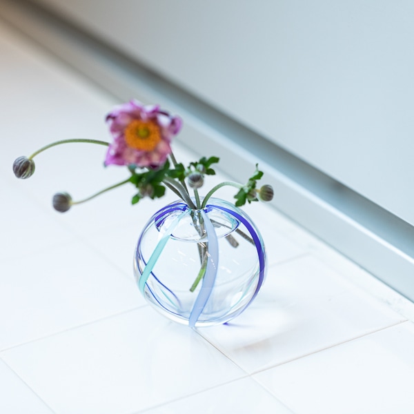 津軽びいどろ 彩手鞠 夏空 夏空 インテリア Akomeya Tokyo