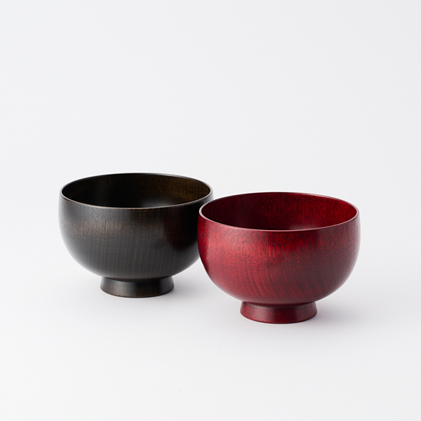 AKOMEYA TOKYO/ しらさぎ椀 L 漆黒